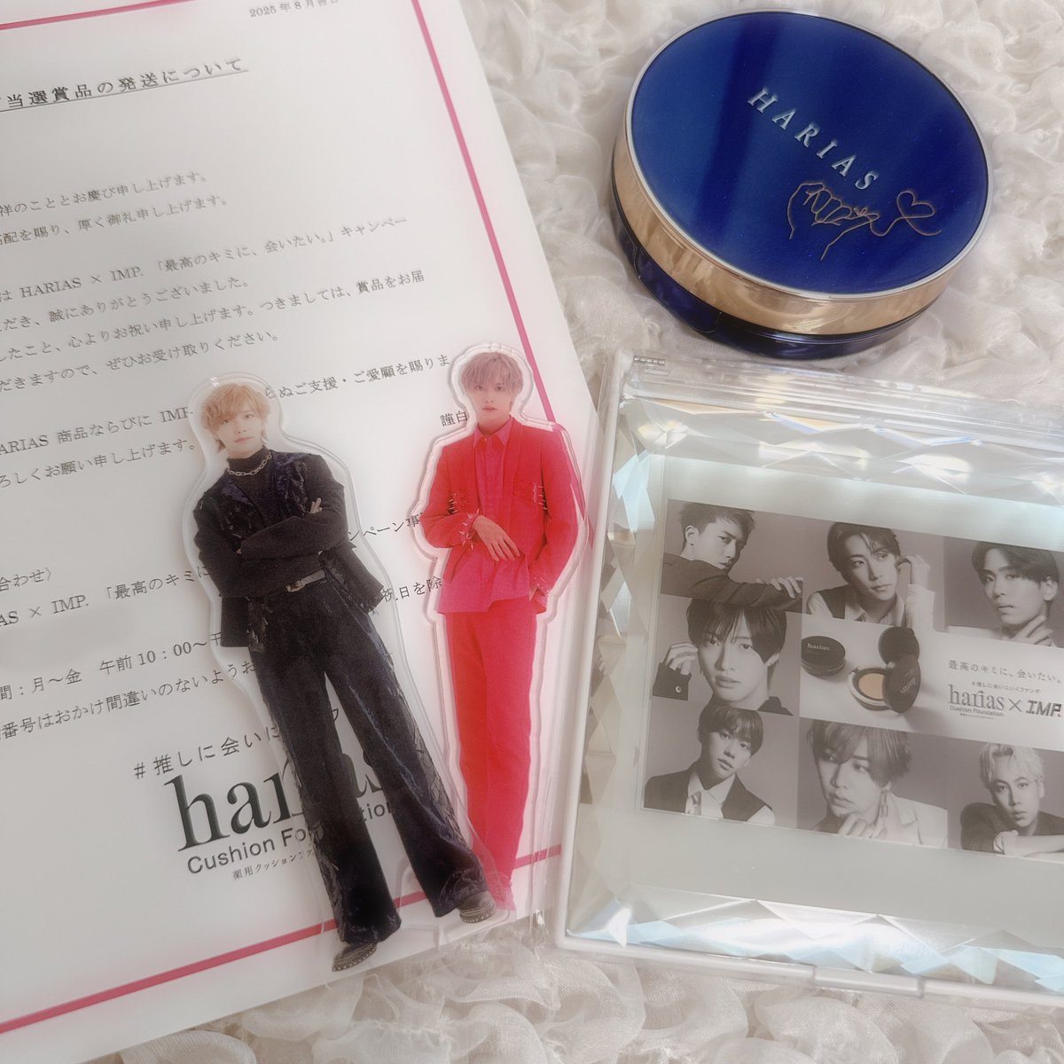 HARIAS × IMP. オリジナル ジュエリーミラー HARIAS【公式】ファンデーション・ベースメイク on X