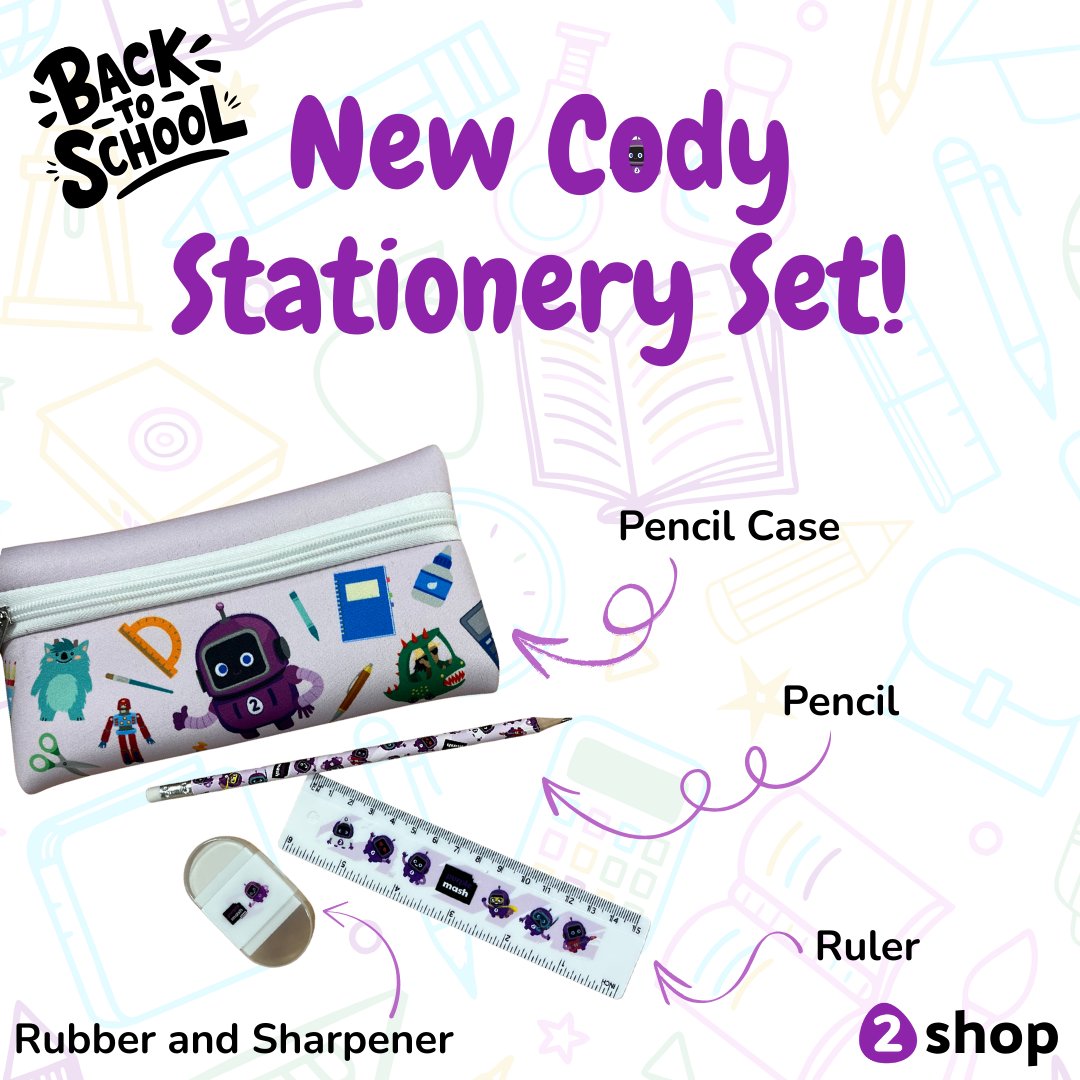 Purple Mash (@purplemash) on Twitter photo Just in time for Back to School! Our new Cody Stationery Set is now avaliable on 2Shop! Everything you need for the first day back🏫🎒
Buy yours now at 2simpleshop.com/collections/ba… 💜
#education #summertime #back2school #parents #teachers Just in time for Back to School! Our new Cody Stationery Set is now avaliable on 2Shop! Everything you need for the first day back🏫🎒
Buy yours now at 2simpleshop.com/collections/ba… 💜
#education #summertime #back2school #parents #teachers