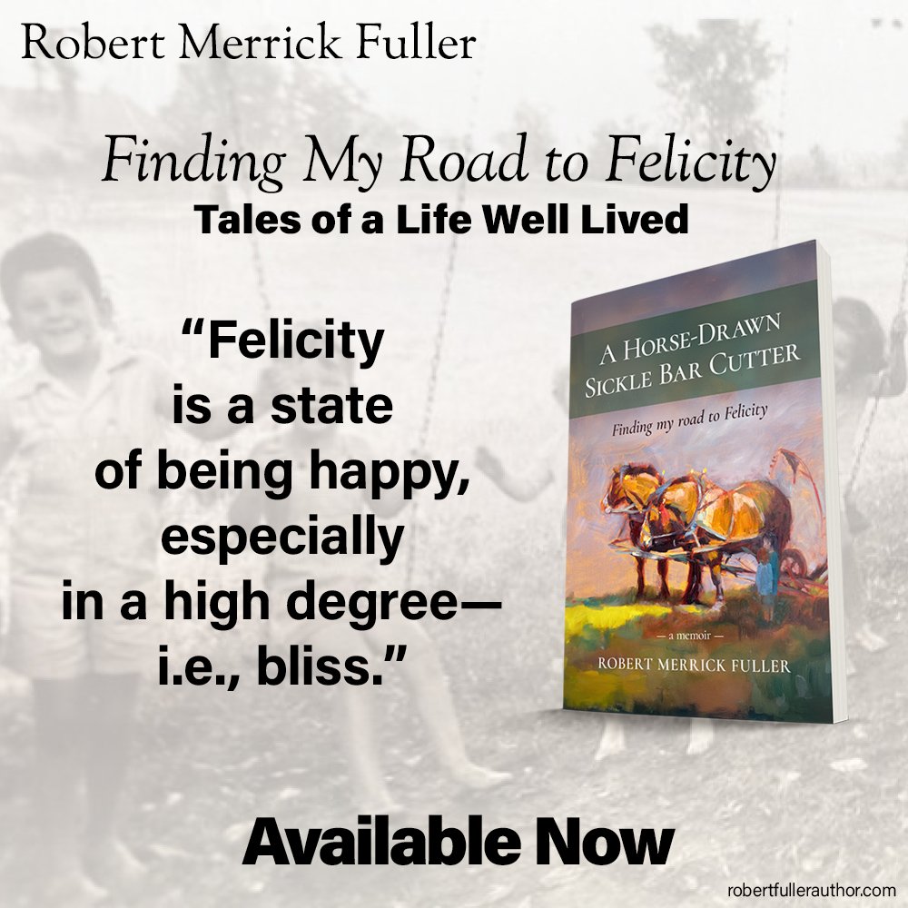 RM Fuller Author (@rmfullerauthor) on Twitter photo "Felicity is a state of being happy, especially in a high degree -- i.e., bliss."
๐ผ ๐๐ค๐ง๐จ๐-๐ฟ๐ง๐๐ฌ๐ฃ ๐๐๐๐ ๐ก๐ ๐ฝ๐๐ง ๐พ๐ช๐ฉ๐ฉ๐๐ง: ๐๐๐ฃ๐๐๐ฃ๐ ๐๐ฎ ๐๐ค๐๐ ๐ฉ๐ค ๐๐๐ก๐๐๐๐ฉ๐ฎ by @RobertMFullerAuthor ๐ geni.us/HorseDrawnMemoโฆ ๐ฅ๏ธ
Available now!
#Books "Felicity is a state of being happy, especially in a high degree -- i.e., bliss."
๐ผ ๐๐ค๐ง๐จ๐-๐ฟ๐ง๐๐ฌ๐ฃ ๐๐๐๐ ๐ก๐ ๐ฝ๐๐ง ๐พ๐ช๐ฉ๐ฉ๐๐ง: ๐๐๐ฃ๐๐๐ฃ๐ ๐๐ฎ ๐๐ค๐๐ ๐ฉ๐ค ๐๐๐ก๐๐๐๐ฉ๐ฎ by @RobertMFullerAuthor ๐ geni.us/HorseDrawnMemoโฆ ๐ฅ๏ธ
Available now!
#Books