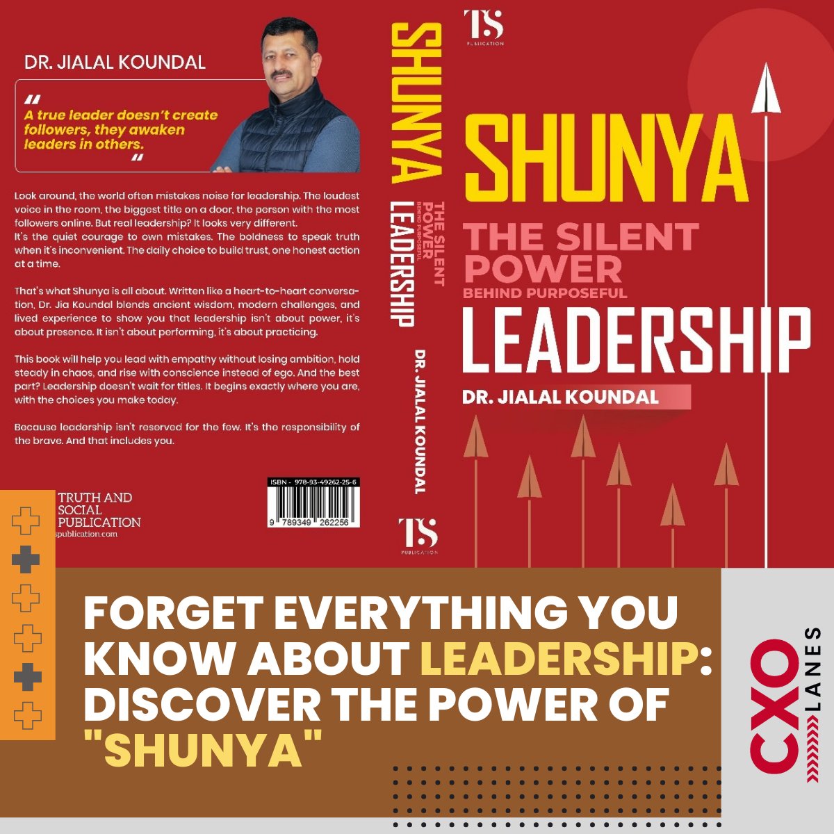 In a world saturated with leadership advice, true, transformative insight is rare. That’s why Dr. Jia Lal Koundal’s new book, “Shunya: The Silent Power Behind Purposeful Leadership,” isn’t just another entry on the shelf—it’s a necessary revolution.
cxolanes.com/exclusive/forg…