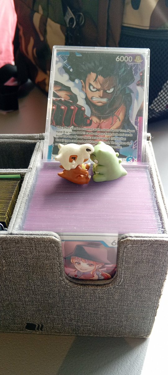 Waiting the start of our first regional🫣

#OnePieceTCG #onepiececardgame #optcg