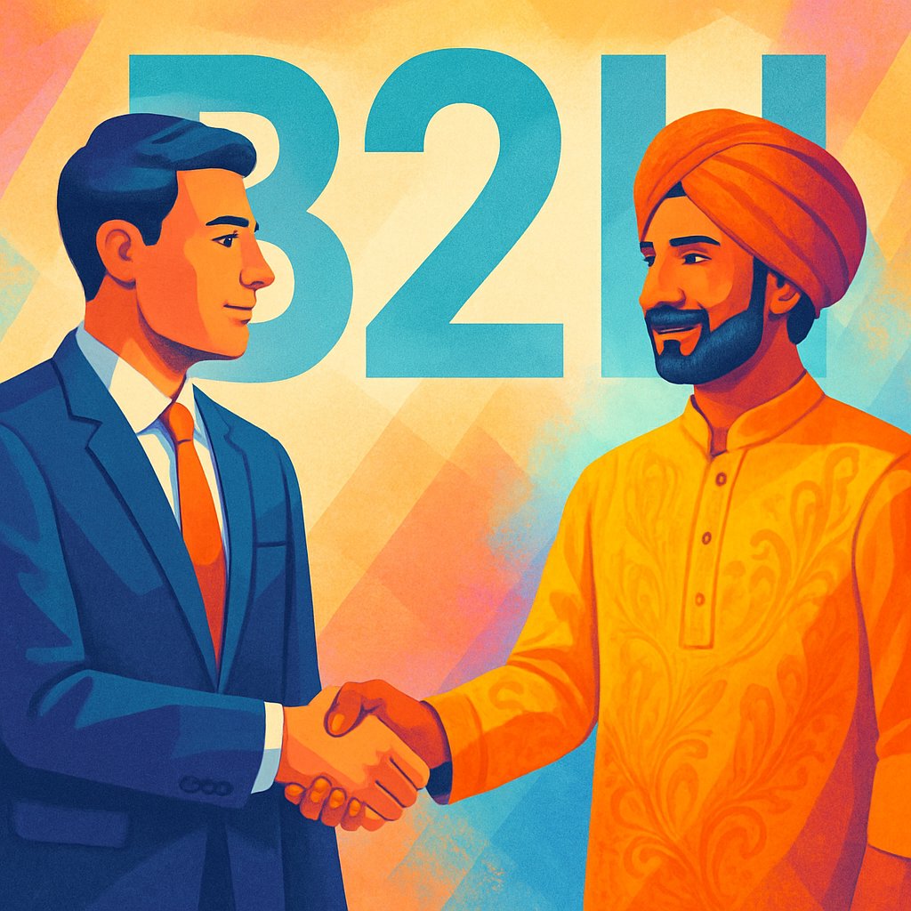 B2B and B2C are misnomers. Ultimately,  it’s all #B2H—Business to Human. 

Every deal, big or small, is about human trust and connection. Agree? 

#Business #HumanConnect