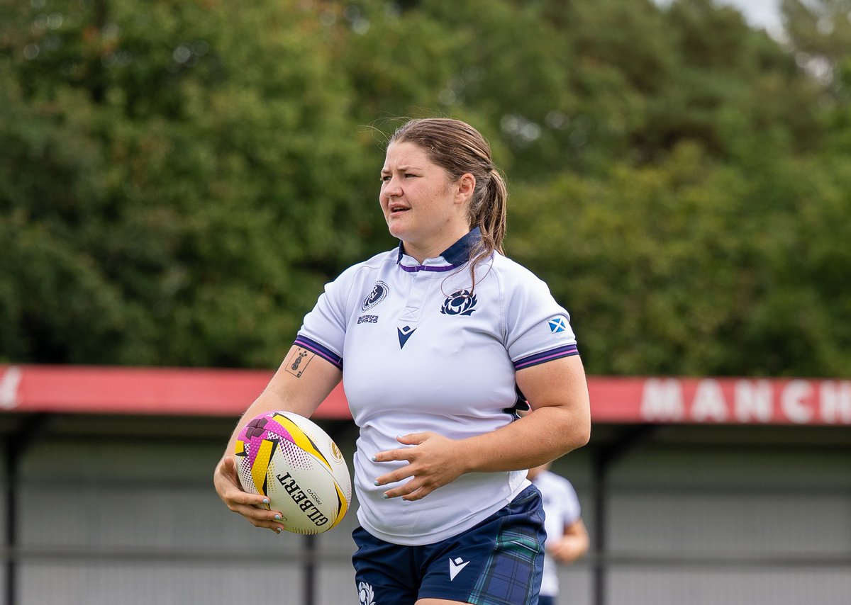 "To be able to say I’m going to start for my country in a Women's <a href="/rugbyworldcup/">Rugby World Cup</a> brings tears to the eyes - I couldn’t feel more grateful to be able to pull on the <a href="/Scotlandteam/">Scottish Rugby</a> shirt"...

Cap number 24 will be a special one for <a href="/ehluss/">Elis Martin 🏳️‍⚧️</a> V Fiji

✍️ t.ly/hpLY9