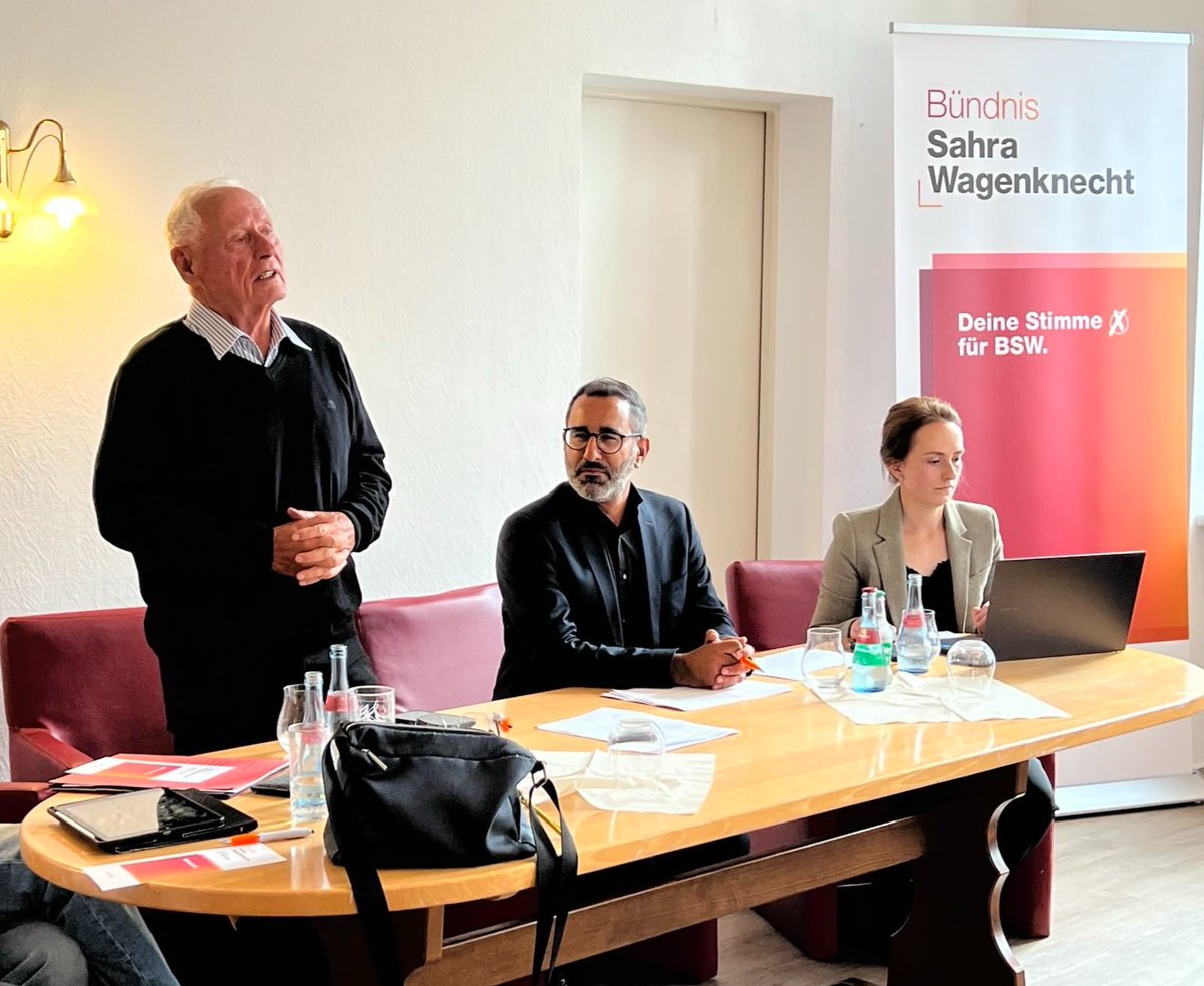 Amid Rabieh (@amidrabieh) on Twitter photo Das #saarland ist Immer eine Reise wert. Auf dem gestrigen Landesparteitag haben wir die Delegierten zum Bundesparteitag gewählt. Herzlichen Glückwunsch an alle Gewählten und vielen Dank für die Einladung. #BSW
<a href="/Buendnis_SahraW/">Bündnis Sahra Wagenknecht</a> Sahra Wagenknecht - Vernunft und Gerechtigkeit Das #saarland ist Immer eine Reise wert. Auf dem gestrigen Landesparteitag haben wir die Delegierten zum Bundesparteitag gewählt. Herzlichen Glückwunsch an alle Gewählten und vielen Dank für die Einladung. #BSW
<a href="/Buendnis_SahraW/">Bündnis Sahra Wagenknecht</a> Sahra Wagenknecht - Vernunft und Gerechtigkeit