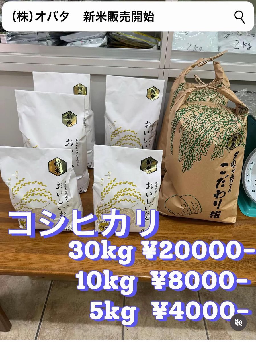 残り10袋❣️無農薬新米✨令和5年8月収穫✨高知産✨玄米30kg 新米 - Search / X