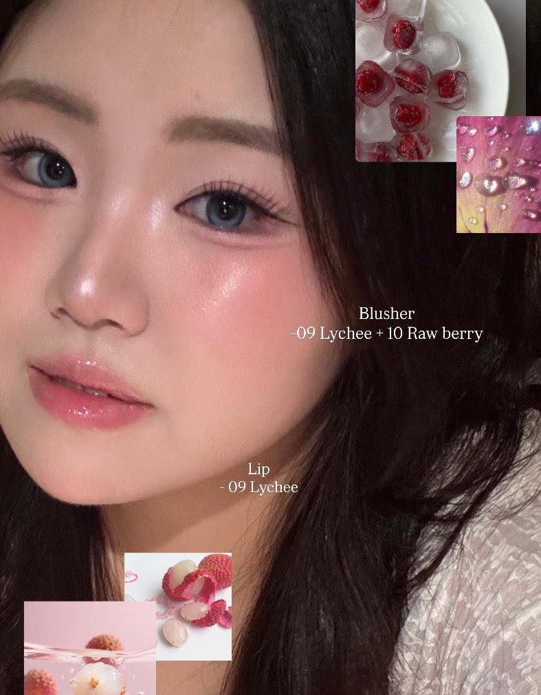 #광고
#RT이벤트(5인/컬러 선택⭕️)

탱글한 과즙광 올려주는✨
#프레시안 에그라이크 크림 블러쉬 NEW color 

09 Lychee/10 Raw berry

과즙처럼 투명한 워터리 제형으로 촉촉하지만 끈적이지 않는 투명한 속광이 너무 예뻐요😳 

맑고 투명한 발색 덕분에 환하고 생기 가득한 메이크업 가능💦