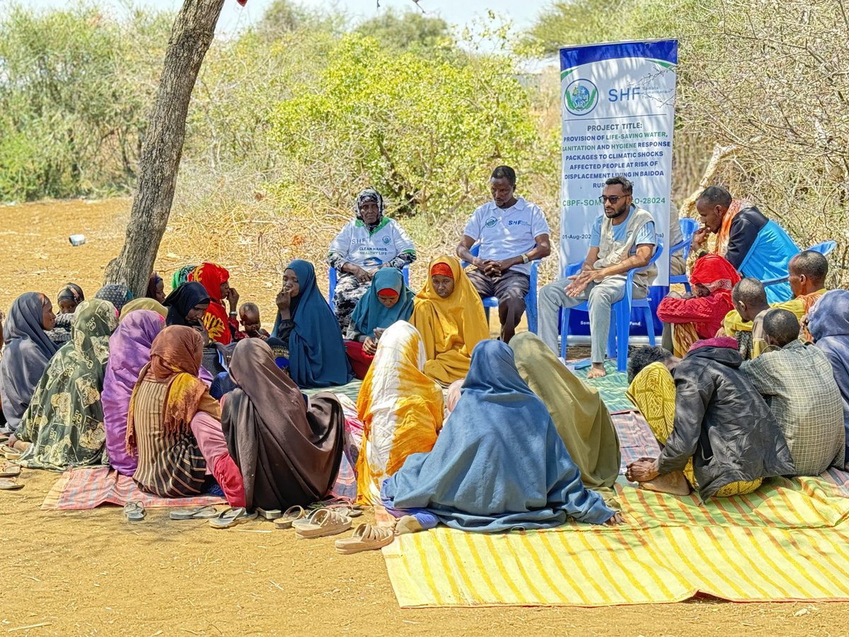 With support from SHF, SARD is implementing vital sanitation and hygiene interventions to improve community health, reduce the risk of disease, and build resilience against climate shocks. 💧✨ #WASH 
 #SHF
 #SARD