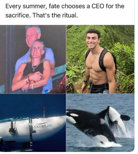 <a href="/theamerikangirl/">The American Girl</a> <a href="/DonLew87/">Don Lewis</a> let's add this couple to the list &amp; increase the # who must be sacrificed annually in this ritual  😂
#PiotrSzczerek #Drogbruk #Tennis hat thief #Majchrzak #USOpen