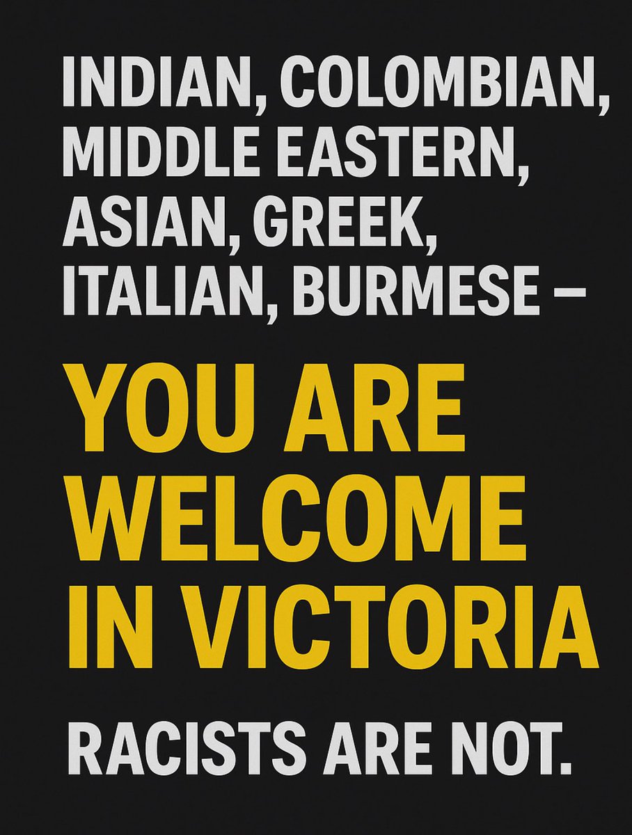 The ‘March for Australia’ rally tomorrow isn’t about Australia. It’s about hate. And hate has no future here.

But you do. 👇🏼
