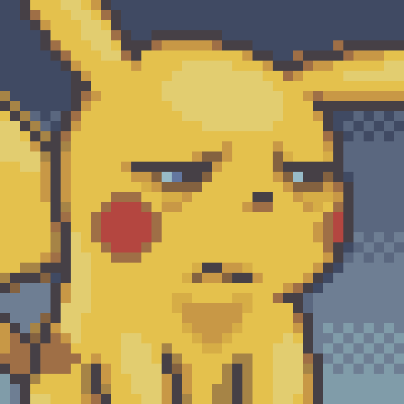 Was in a mood so I gave this Pikachu depression