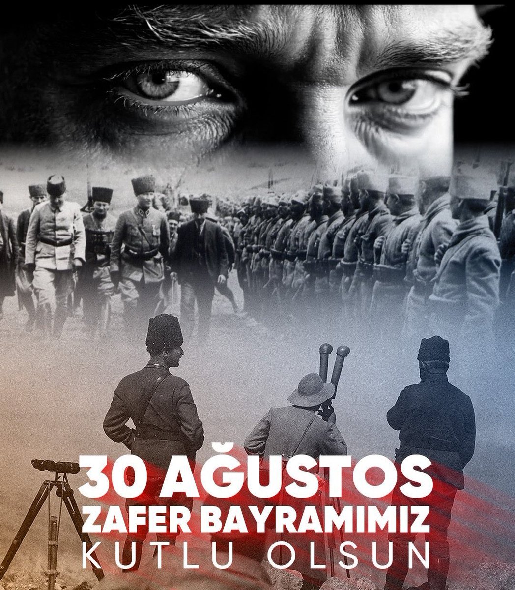 30 Ağustos Zafer Bayramımız kutlu olsun..

Başta Mustafa Kemal Atatürk olmak üzere ülkemiz için savaşan ve kahramanca şehit düşen Kahraman Türk ordumuza Allaht'tan rahmet diliyorum...
