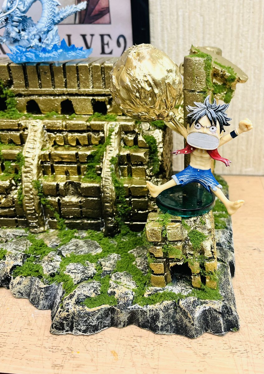 ルフィの手を手術🫣 いつもの悪い癖で🔥玉作る要領で作成してしまい