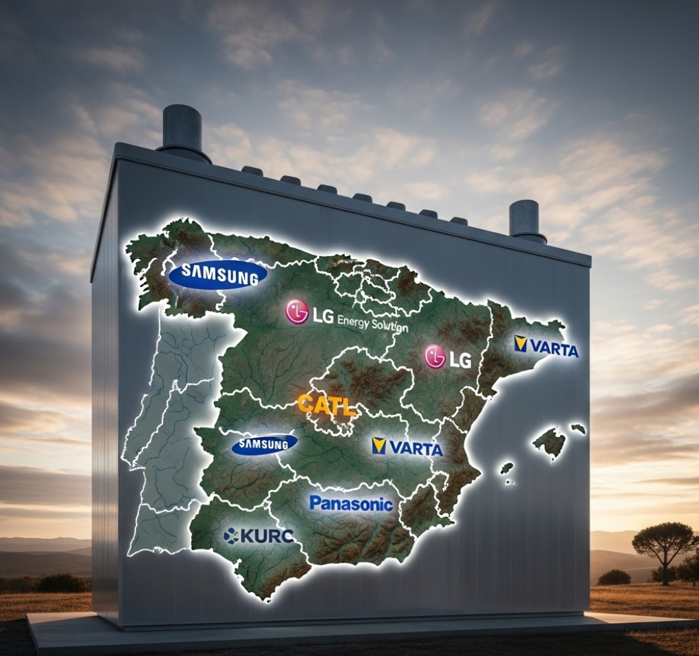 Egeneroficial's tweet image. 🔋 España acelera la construcción de **gigafactorías de baterías** con apoyo de Volkswagen, Envision y Stellantis.

Del turismo… al litio.

#Baterías #MovilidadEléctrica #EspañaTech #PERTE #TransiciónEnergética