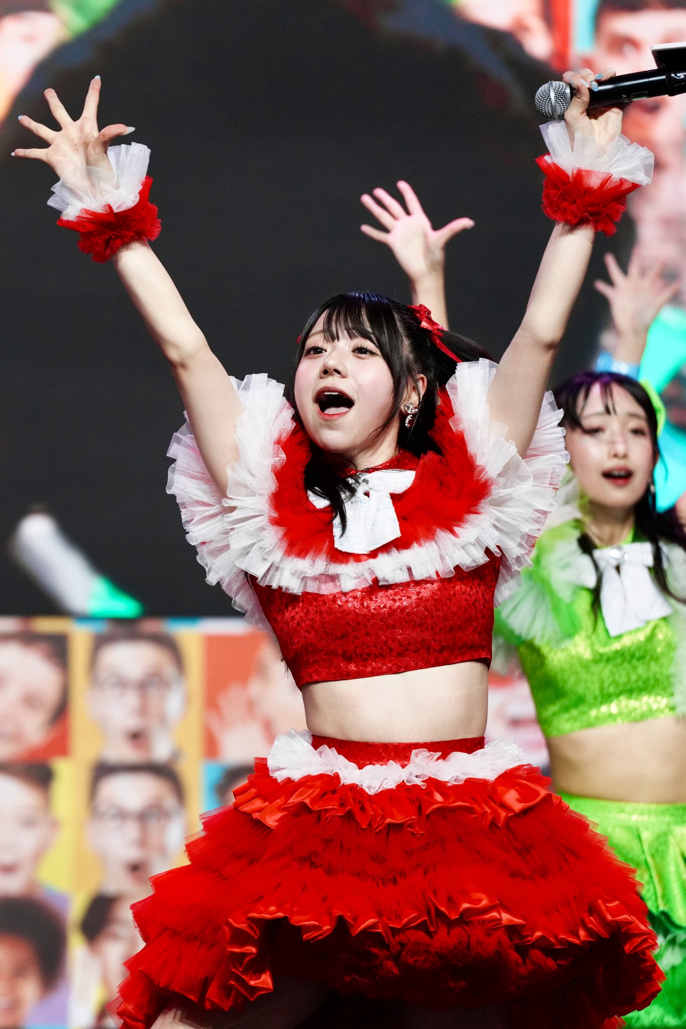 OCHA NORMA　米村姫良々　モバガチャ　SRハート型うちわ 米村姫良々 モバガチャうちわ 最終値下げ】OCHA NORMA 米村姫
