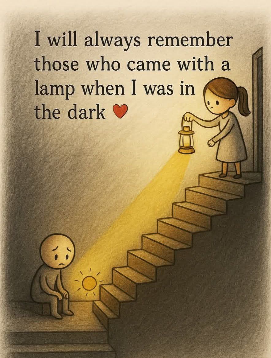 Never forgot that person who was there for you when times were tough ❤️

Sometimes they appear from the most surprising places.