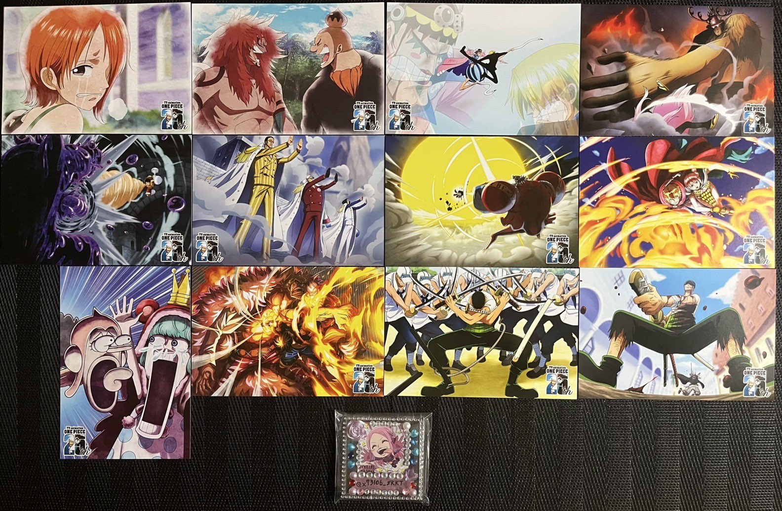 ワンピスー カードセット観賞用 ファンメイド ONE PIECE FAN LETTER 4冊セット CARD P-096 少女 - メルカリ