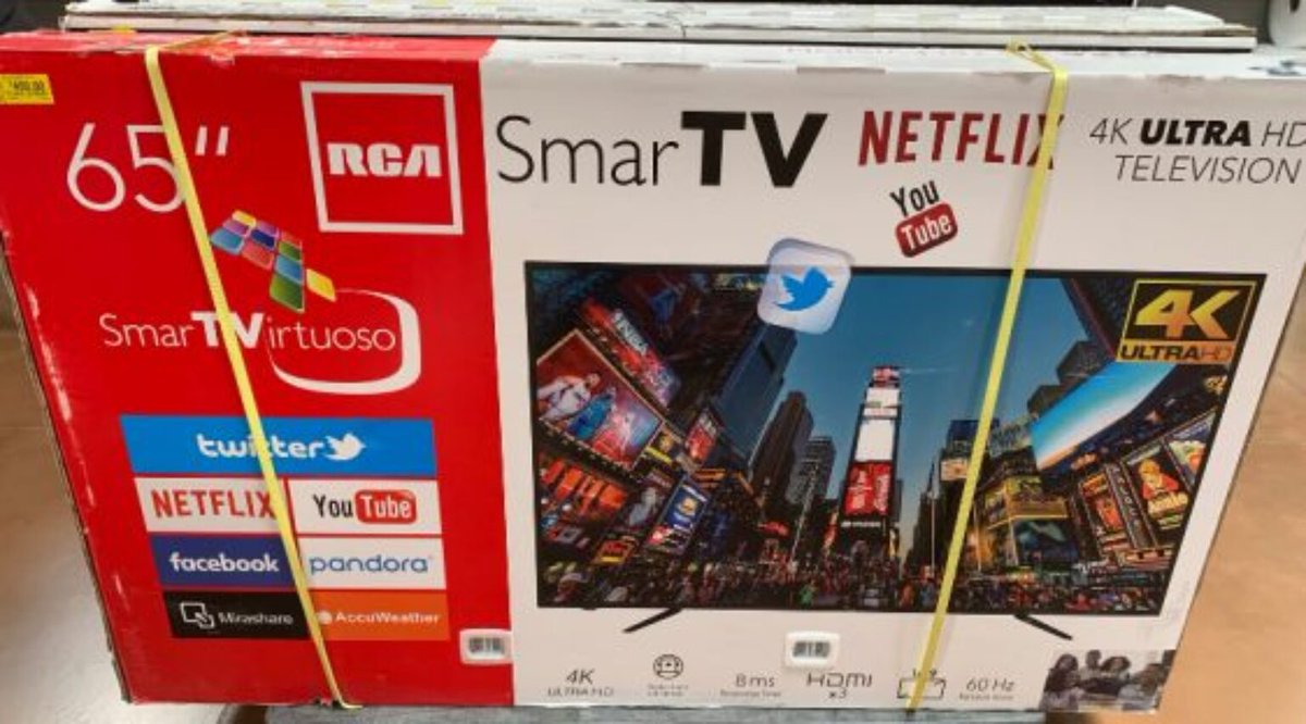 glitchalerts's tweet image. Rca TV 65" Smart TV on Huge Clearance glitchndealz.com/rca-tv-65clear…

#RcaTV #SmartTV #ClearanceSale #65InchTV #HomeEntertainment #TVDeals #ElectronicsSale #Gadgets #SmartHome #TVShopping