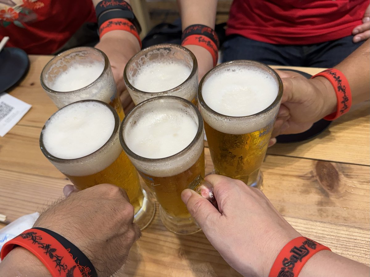 決起会スタート🍻