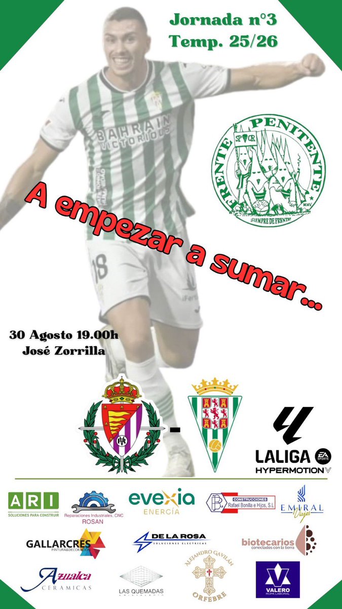 Bueeeeeeenos Días!!! Hoy Juega el Mejor Equipo del Mundo… Nunca lo olviden… Blanco y Verde, Blanco y Verde, CÓRDOBA !!! 🤍💚