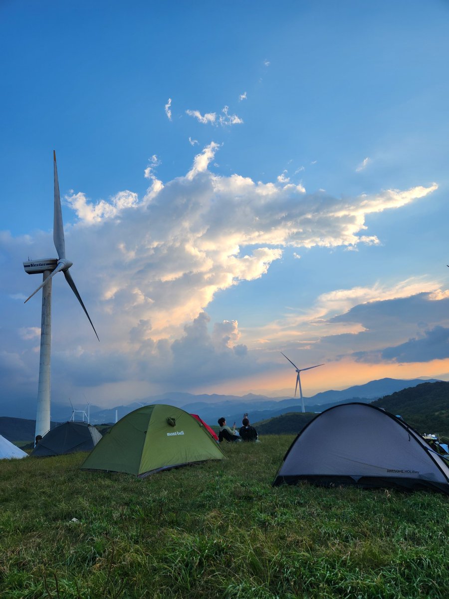 선자령 백패킹 ~ 오늘 강원도 폭염주의보인데 여긴 엄청 시원 ~