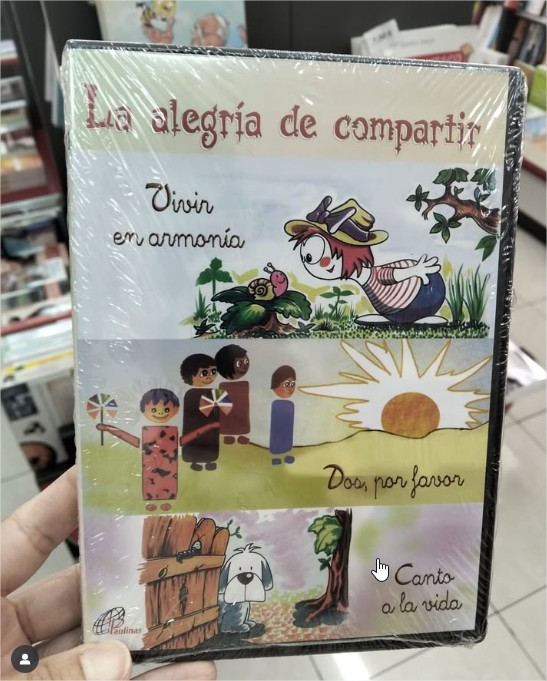 Para trabajar en valores con los más pequeños, os recomendamos este DVD "La alegría de compartir".

Se basa en tres programas para trabajarlos:
1. Vivir en armonía: construir una sociedad armónica
2. Dos, por favor: el valor "del otro" 
3. Canto a la vida: apasionarse por la vida
