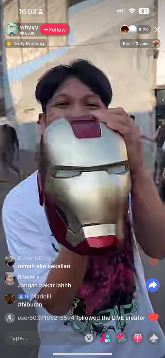 Rumahnya sahroni lagi di gruduk 🤣