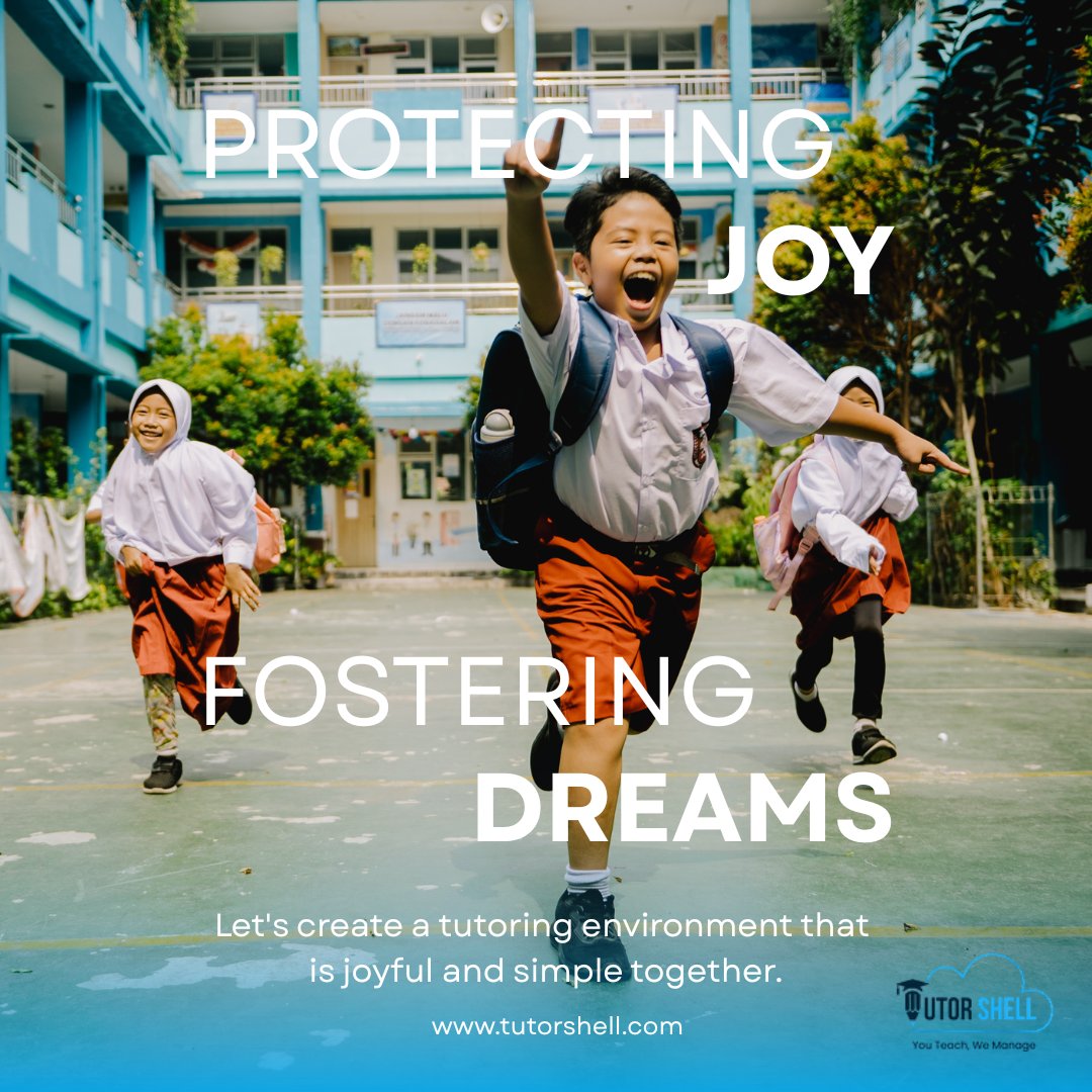 tutorshell's tweet image. Protecting joy, fostering dreams—let’s make tutoring simple and joyful so you can teach, we’ll manage. 💙
#TutorShell #YouTeachWeManage #TutoringMadeEasy #JoyfulLearning #EdTech #Tutoring #TutorsOfInstagram #TeachersOfInstagram #StudentSuccess #AfterSchool #LearningJourney