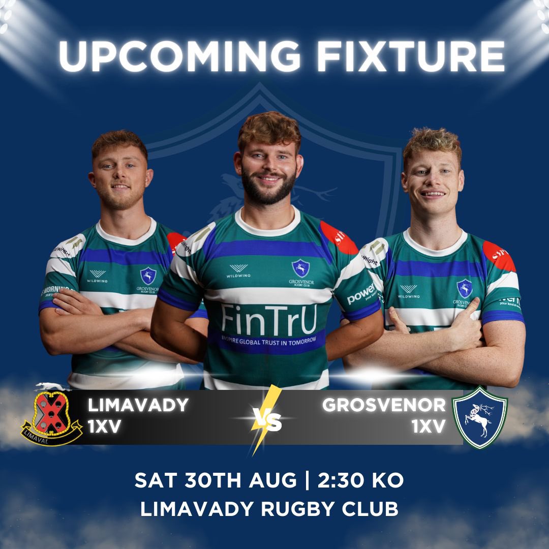 Well folks it’s everybody’s favourite day of the year, no not Christmas, it’s the first day of the new rugby season! 
Today we start our Championship Two campaign away in Limavady.
Good luck lads!
#ptbas #stags #grosvenor #pythons
