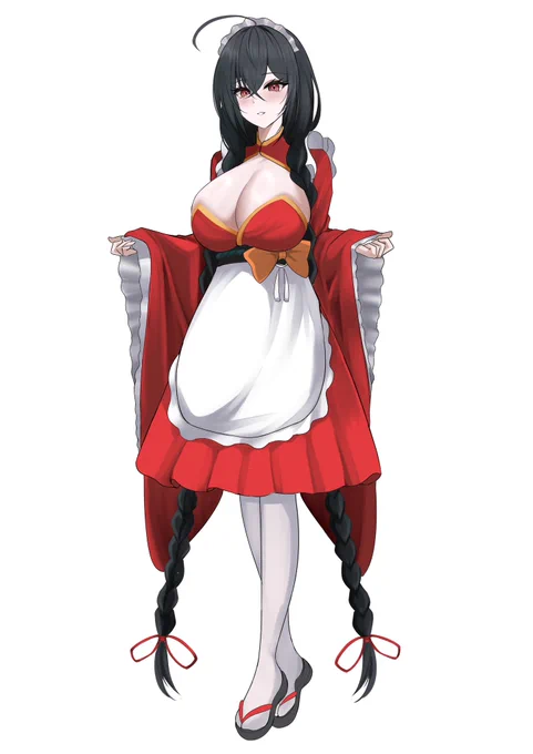 #AzurLane #アズールレーン 和装メイド 大鳳