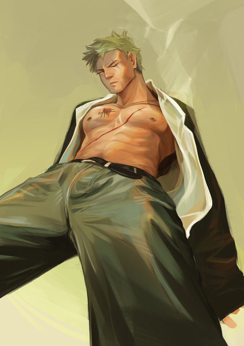 i only have one but uhm.. 😳

kinda obsessed with zoro