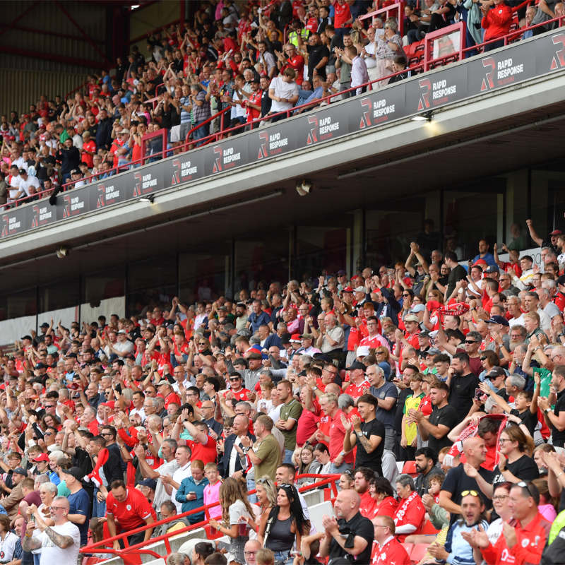 BarnsleyFC's tweet photo. The all-important access information for today's game against Huddersfield Town ℹ️