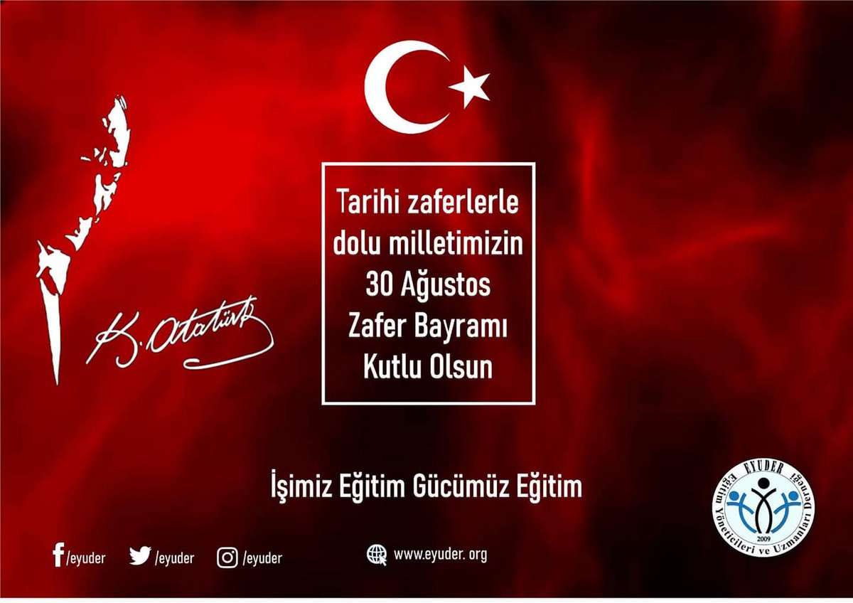 Gazi Mustafa Kemal Atatürk'ün Başkumandanlığında 30 Ağustos 1922’de Aziz milletimizin vermiş olduğu milli mücadele ile kazanılan büyük zafer sayesinde vatan topraklarımız düşman işgalinden kurtarılmış, Büyük Taarruz milletimizin eşsiz destanlarından biri olarak tarihe geçmiştir.