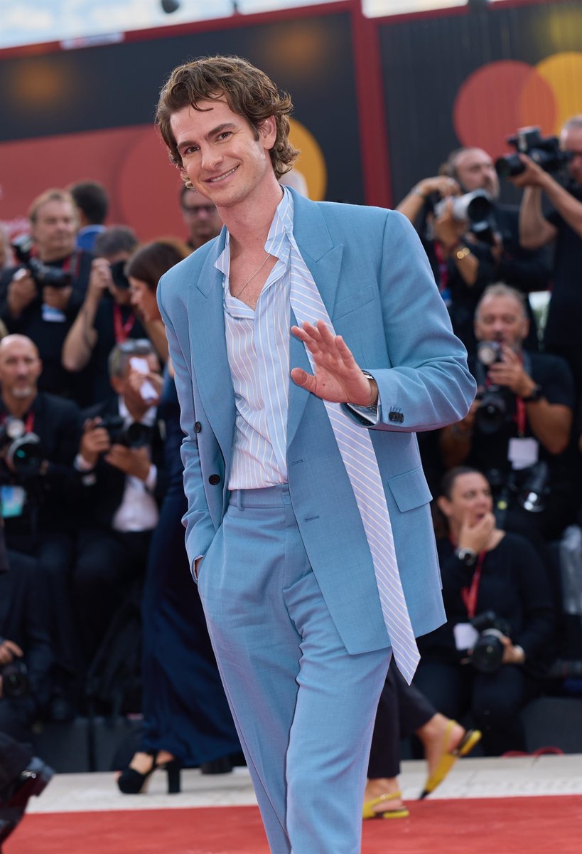 agarfield_com's tweet image. 📸 Andrew Garfield attends the "After The Hunt" red carpet during the 82nd Venice International Film Festival on August 29, 2025 in Venice, Italy.