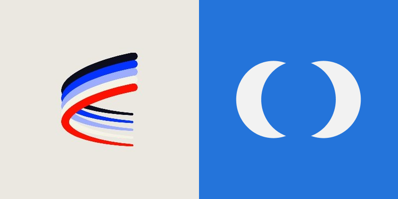 Logos representing Aerodrome and Moonwell from the podcast discussion