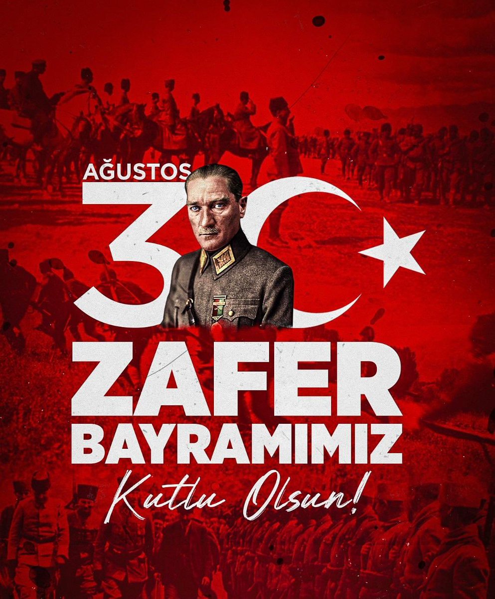 🇹🇷 30 Ağustos Zafer Bayramı Kutlu Olsun

Gazi Mustafa Kemal Atatürk başta olmak üzere, bağımsızlığımız için canlarını feda eden tüm kahramanlarımızı minnet, rahmet ve şükranla anıyoruz.

#30Ağustos #ZaferBayramı #TürkArşivcilerDerneği