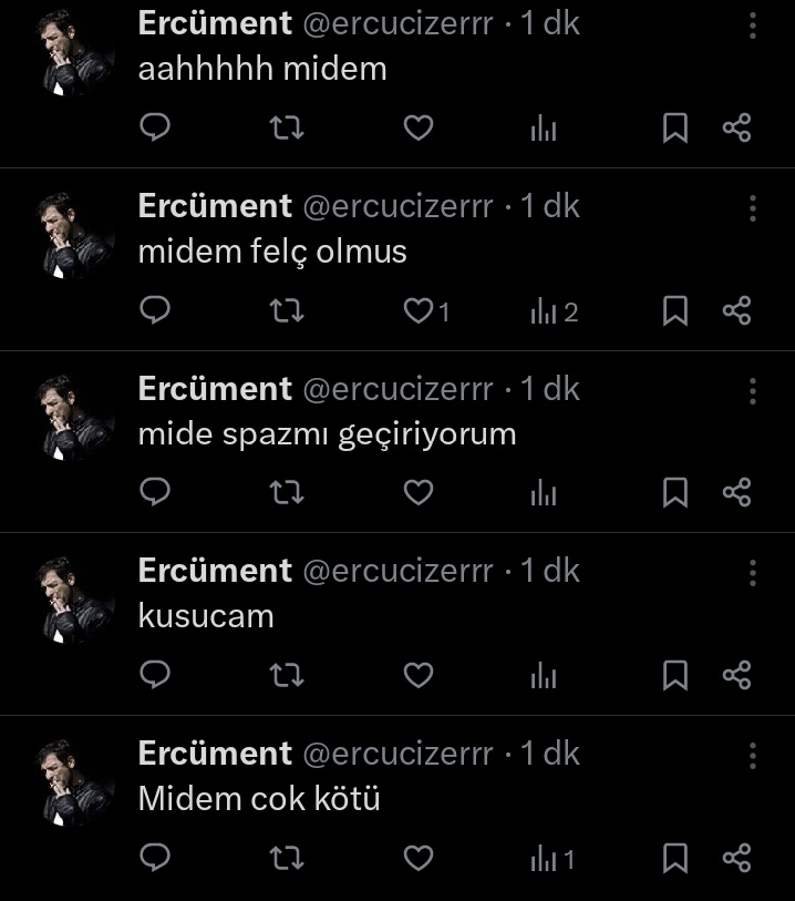 yasadigimiz en ufak kotu olay sonrası bile bizdir maalesef