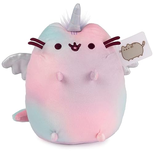woaa!! holy frick! i just received GUND Pusheen Magic Swirl Pusheenicorn Plush Cat Stuffed Animal for Ages 8 and Up, Pink/Blue/Purple, 9.5” - Magic Swirl Pusheenicorn 9.5" from crookiecookie !!! THANK YOU SO MUCH!!! :D throne.com/computerwoof