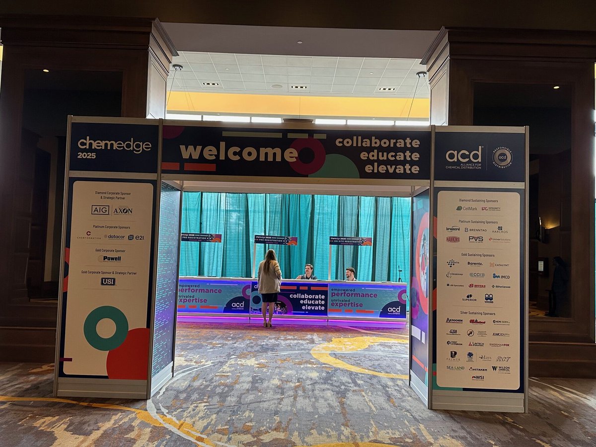 UpbrainsA's tweet image. 🚀 Last week (Wednesday–Friday), we had the opportunity to exhibit at ChemEdge 2025, organized by the Alliance for Chemical Distribution (ACD).

👉Book a personalized demo here: upbrains.ai/book

Event website: acd-chem.com/education-meet…