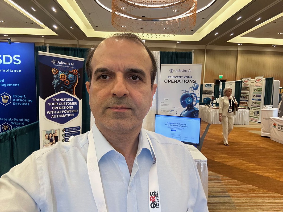 UpbrainsA's tweet image. 🚀 Last week (Wednesday–Friday), we had the opportunity to exhibit at ChemEdge 2025, organized by the Alliance for Chemical Distribution (ACD).

👉Book a personalized demo here: upbrains.ai/book

Event website: acd-chem.com/education-meet…