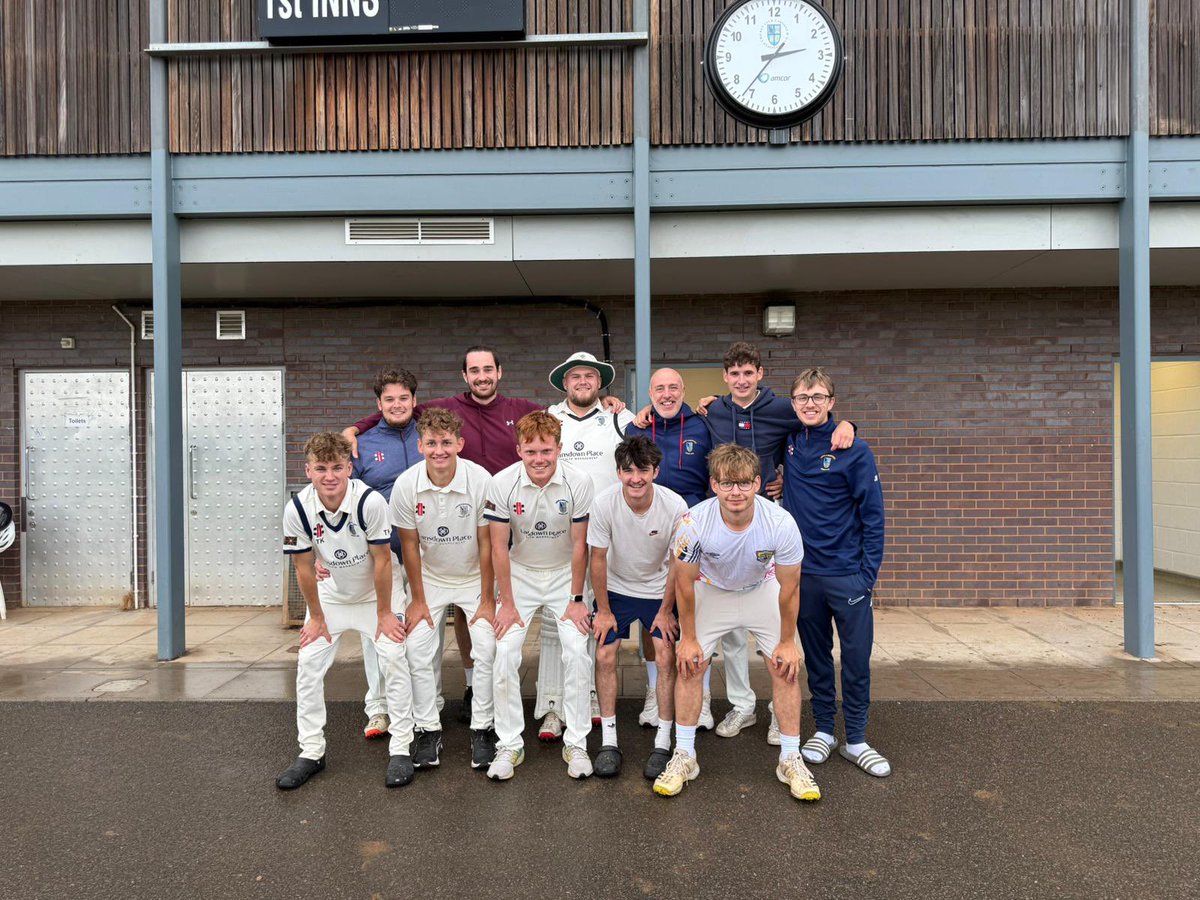 The 1s secure promotion for the third year in a row with a washout against Chilcompton CC.

2s Abandoned away at Midsomer Norton CC finishing 3rd 

3s Cancelled away to Stanton Drew CC finishing mid table 

4s lost to Golden Hill finishing mid table 🙌🔵🟡