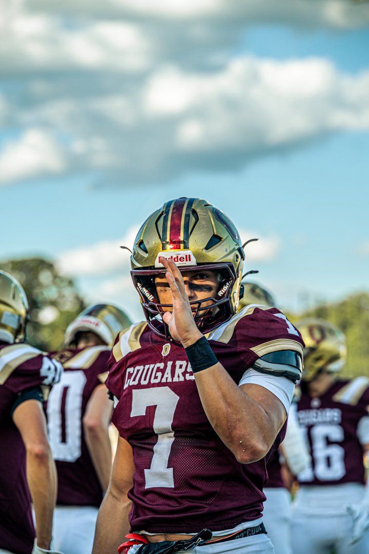 Great team win this week 50-0 vs Edison! Grateful to have battled it out with my team and excited for what’s in store this season! 

9 Tackles
1 Tfl
2027 MLB
Here are some clips: hudl.com/v/2SXALk

<a href="/OaktonFootball/">Oakton Football</a> <a href="/Coach__Slay/">Coach Slay</a> <a href="/andrejones1185/">Coach Andre Jones</a>