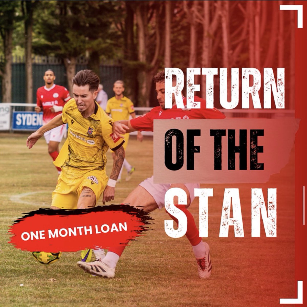 Return of the Stan!
We have a familiar face amongst the Ks for the next month while @stanflaherty is joining us again!
Welcome back to the K's! Even if it's for a short while!
#nonleaguefootball  #grassrootsfootball #matchday #awaydays
