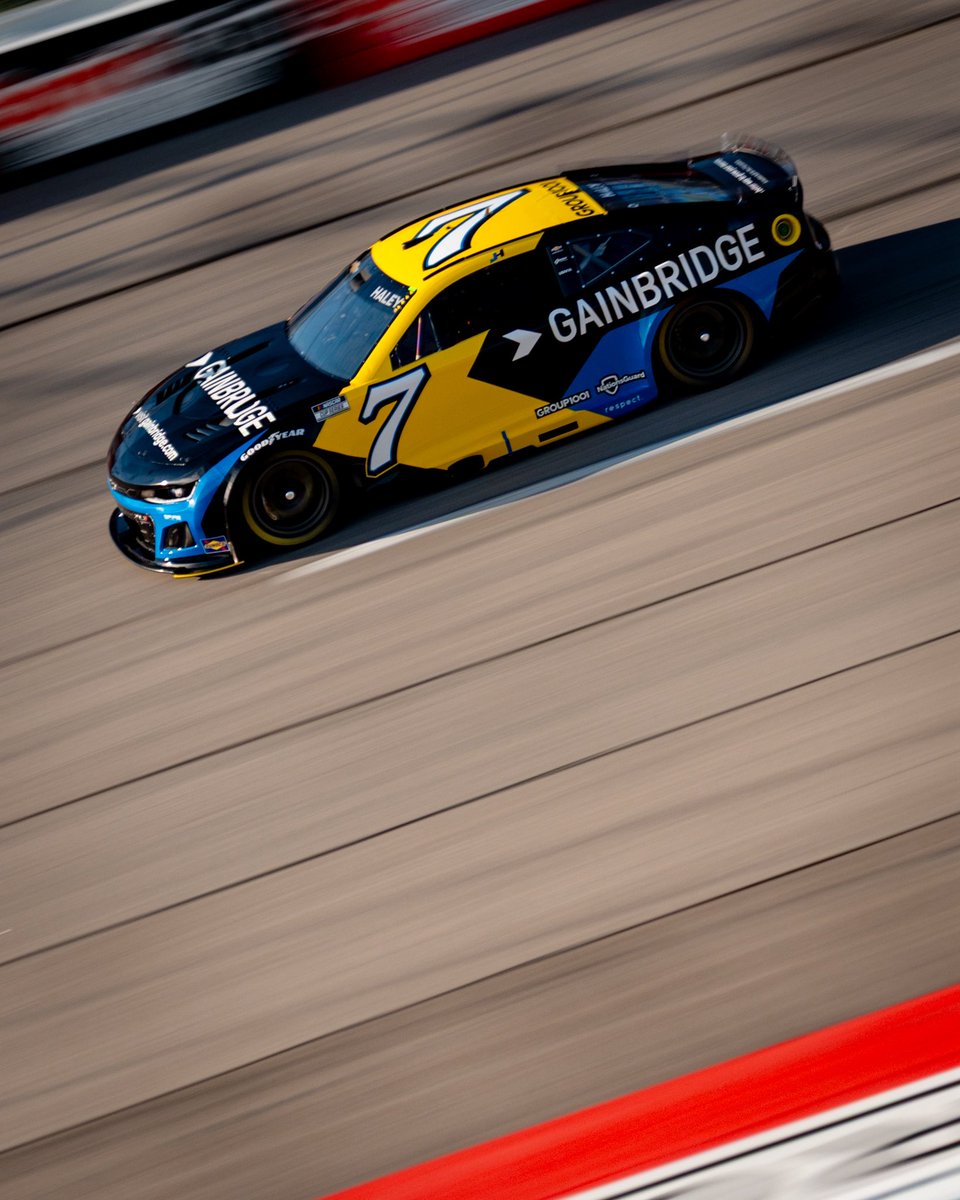 TO THE TOP.

<a href="/Justin_Haley_/">Justin Haley</a> goes P1 on his Quali lap!