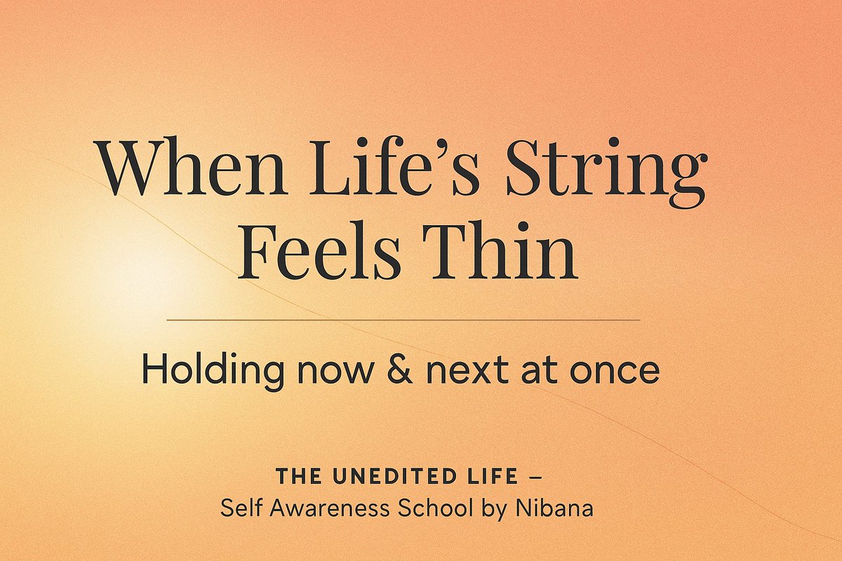 Kapsg's tweet image. When Life’s String Feels Thin open.substack.com/pub/nibananote…
