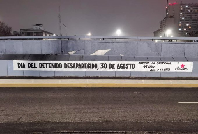 Día Internacional de las Víctimas de Desapariciones Forzadas  #nuncamas