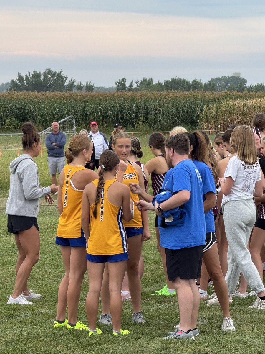 First meet of HS career. Go Edie and TC Trojans!