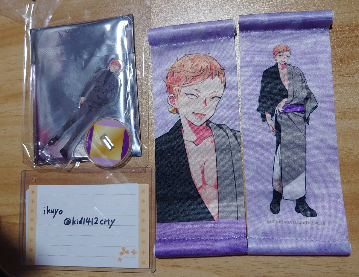 刀剣乱舞 とうらぶ 10周年 大本丸博 アクリルスタンド アクスタ 岩融 刀剣乱舞 大本丸博 スクエア缶バッジ&祝装ミニアクリルスタンド