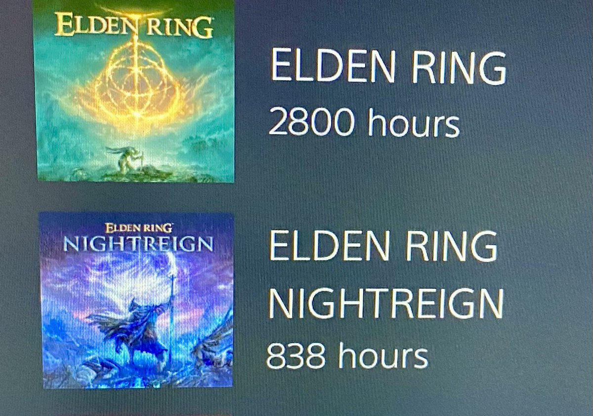I was carried to victory through an Everdark Libra fight by an incredible Revenant, a thing of sheer beauty to behold.
Went to send them a message after full of deepest congrats, and spotted their play hours! Good lord! 

#NIGHTREIGN #EldenRingNightreign
