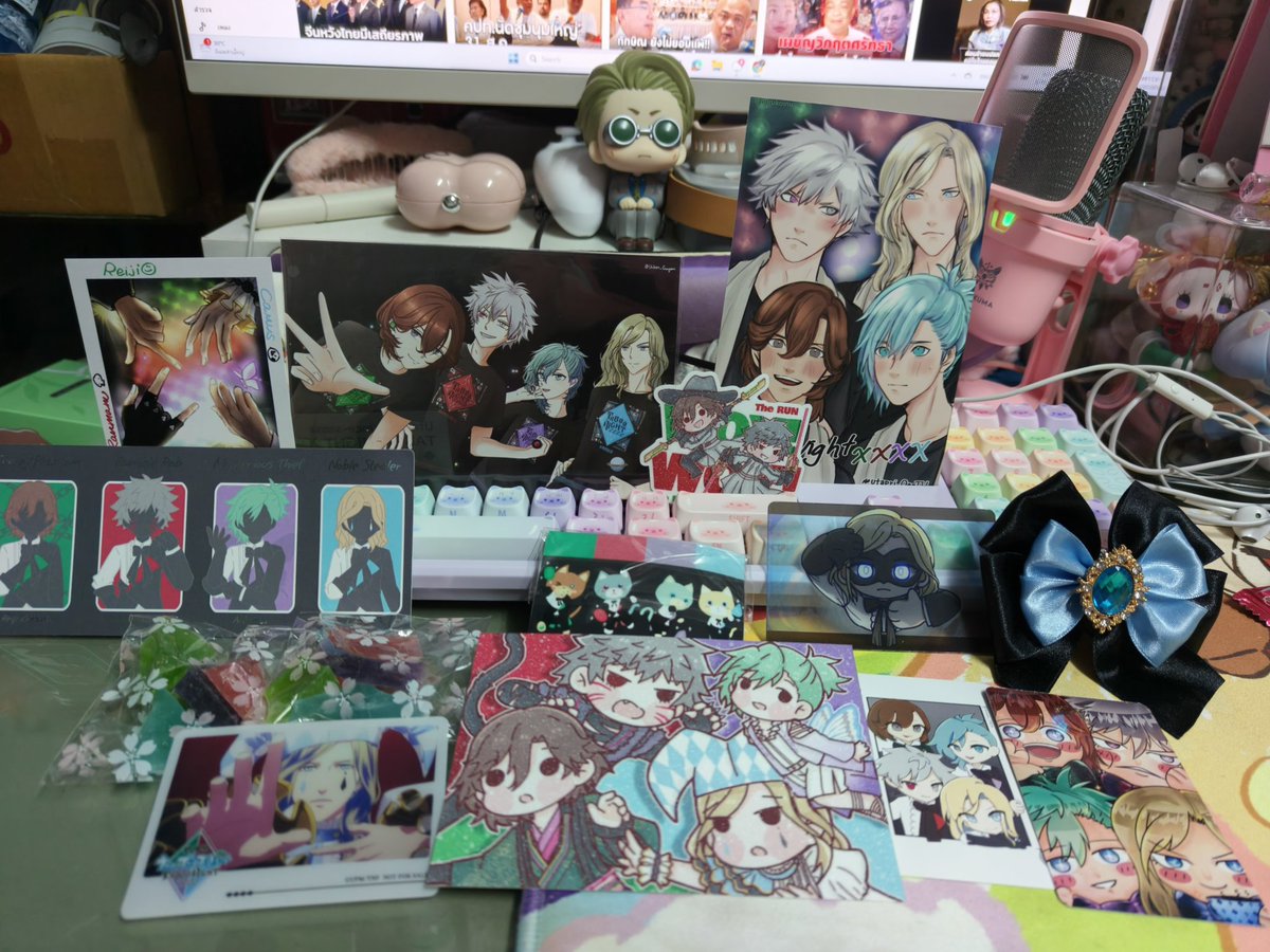 Jasmin_cos's tweet photo. วันนี้สนุกมากค่ะ รู้สึกเวลาผ่านไปเร็วมากๆ ขอบคุณ Giveaway ทุกคนนะคะ น่ารักมากเลย
#UtapriTH #Utapri_OenTH #TABOONIGHTXXXXTH https://t.co/gBgs84W75e