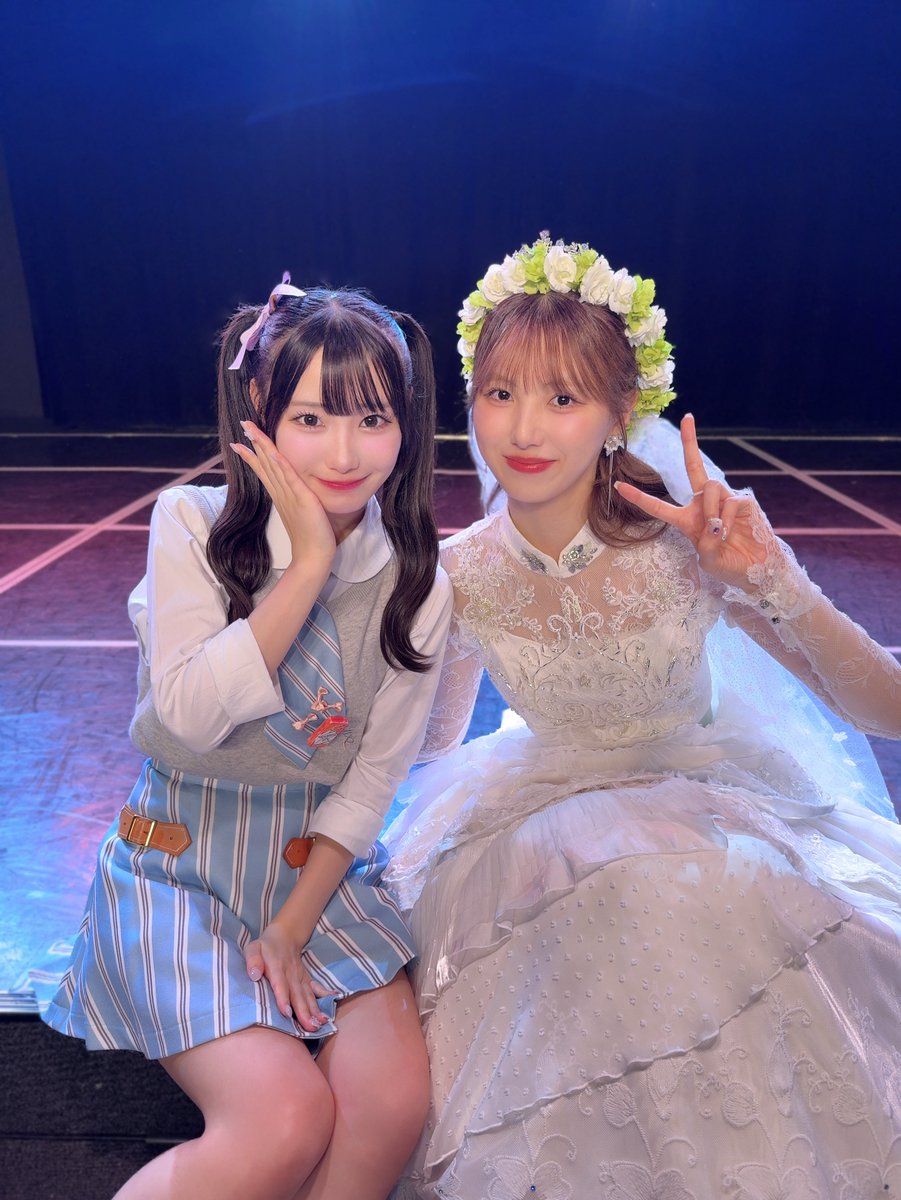 ANZUNOMI_SKE's tweet photo. #菅原茉椰卒業公演 
いつも一緒にふざけてくれるしいっぱい褒めてくれるし励ましてくれるまやさんが大好き!!
卒業おめでとうございます🥹綺麗だった🥹 https://t.co/g89e8ndUMW